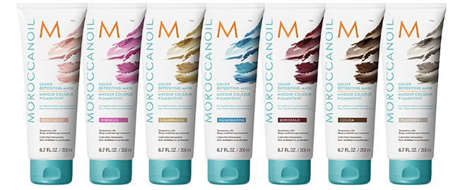 Moroccanoil, światowy lider w pielęgnacji opartej na olejkach, jest podekscytowany, że może ogłosić nowość: Koloryzujące Maski Color Depositing – kolekcję masek o podwójnych korzyściach, które osadzają na włosie pigment bezpośredni, jednocześnie dostarczając mu odżywienia i regeneracji. Kolekcja składa się z siedmiu wyselekcjonowanych odcieni zapewniających piękne, kolorowe i zdrowo wyglądające włosy.