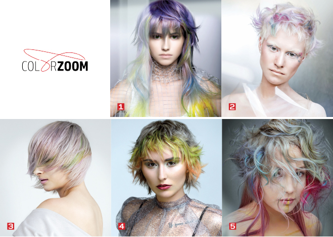 Finaliści krajowego etapu konkursu trendów Goldwell Color Zoom Challenge 2018