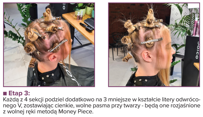 Poznaj niesamowitą technikę koloryzacji Braids połączoną z techniką  Money Piece oraz dwuetapowym zabiegiem pielęgnującym i chroniącym włosy podczas koloryzacji Defy Damage Pro Series przygotowaną przez Edukator marki JOICO Sandrę Chiantis.