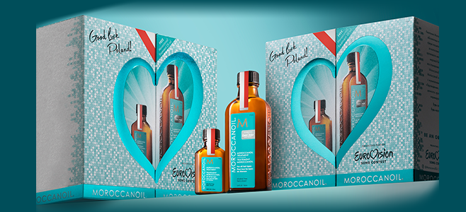 Zestaw Moroccanoil „Be An Original” celebruje unikalnego ducha każdego kraju uczestniczącego w Konkursie Piosenki Eurowizji. W tym roku Eurowizja odbędzie się w Turynie. Aby to uczcić, Moroccanoil stworzył spersonalizowane pudełko dla każdego kraju, ozdobione flagą i napisem „Powodzenia!”.