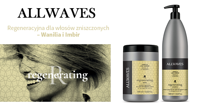 Regeneracyjna dla włosów zniszczonych – Wanilia i Imbir