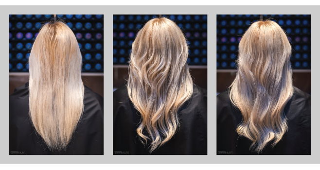 Beata Bromboszcz - zakończyła swoją koloryzację odcieniem 10BN (Creme), aby nabłyszczyć, stonować i zregenerować włosy.