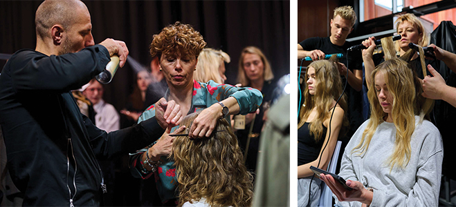 Projektant mody Łukasz Jemioł zaprosił Trenerów Davines do przygotowania fryzur na pokaz jesiennej kolekcji inspirowanej Islandią. Wydarzenie odbyło się 21 września w warszawskim Koneserze. 