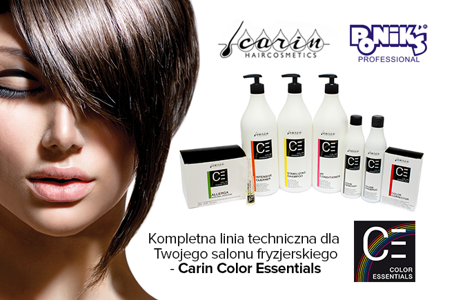 Kompletna linia techniczna dla Twojego salonu fryzjerskiego - Carin Color Essentials