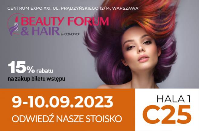 Spotkajmy się na najważniejszych targach kosmetyczno-fryzjerskich w Polsce!