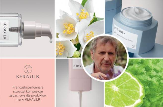 Francuski perfumiarz stworzył kompozycję zapachową dla produktów marki KERASILK