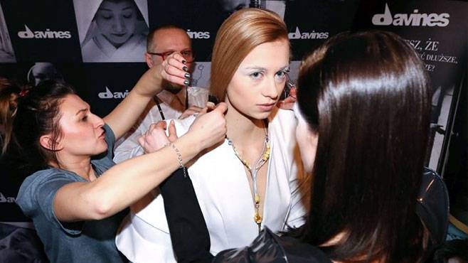 Zespół Davines stworzył fryzury podczas Fashion Expo w Szczecinie
