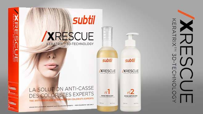 XRESCUE - innowacyjny program ochrony włosów od SUBTIL
