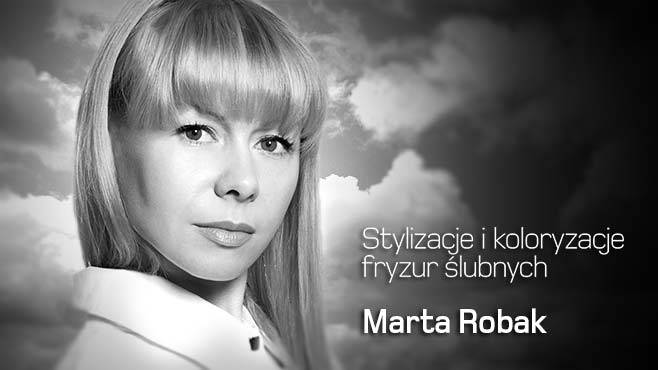 Marta Robak - Stylizacje i koloryzacje fryzur ślubnych