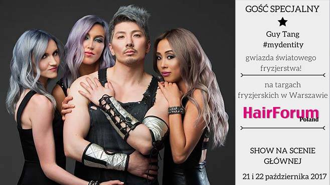 Guy Tang na targach Hair Forum w Warszawie - październik 2017