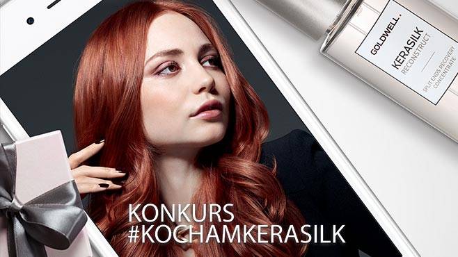 konkurs KOCHAMKERASILK dla klientów salonów Goldwell Kerasilk