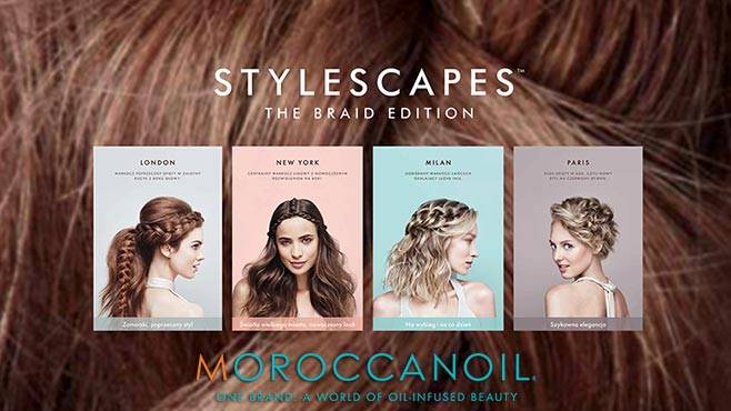 Daj sobie zapleść nieprzeciętny warkocz z Moroccanoil