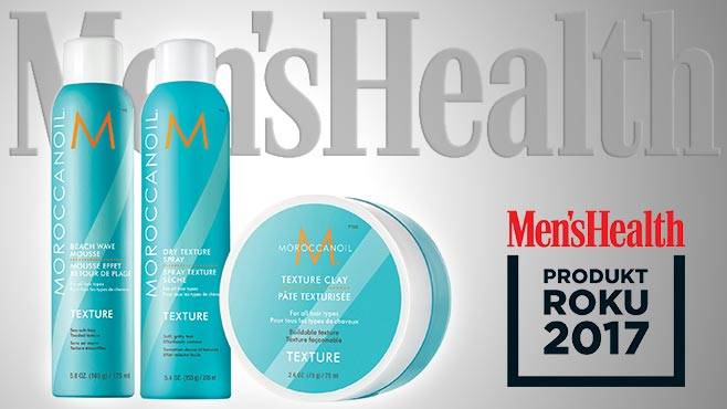 Moroccanoil zwycięża w konkursie MENS HEALTH na Męski Produkt Roku 2017