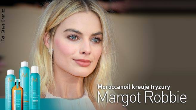Moroccanoil kreuje fryzury Margot Robbie
