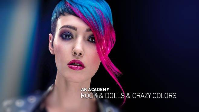 AK ACADEMY - ROCK & DOLLS & CRAZY COLORS