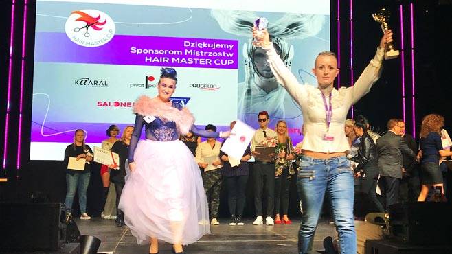 Iwona Ostrowska - Laureatka Ogólnopolskiego Konkursu HAIR MASTER CUP