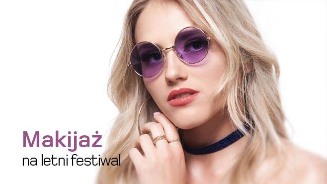 Makijaż na letni festiwal