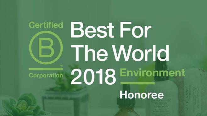 DAVINES firmą najlepszą dla środowiska 2018