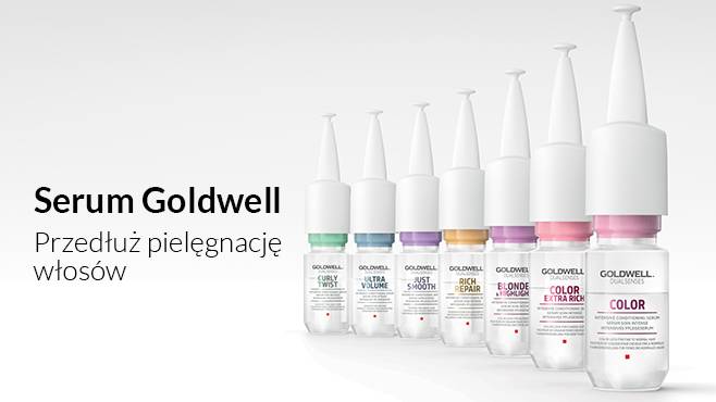 Przedłuż pielęgnację włosów z serum Goldwell