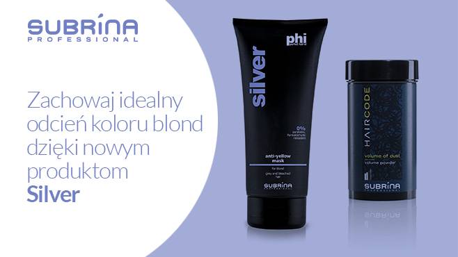 Zachowaj idealny odcień koloru blond dzięki nowym produktom Silver