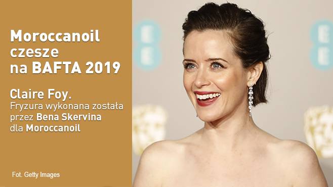 72. rozdanie BAFTA - nagród Brytyjskiej Akademii Filmowej. Claire Foy