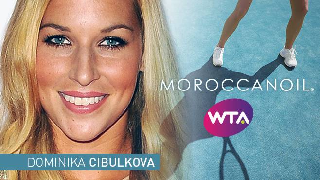 Moroccanoil Inspired By Women x WTA - jak pomaga Dominika Cibulkova