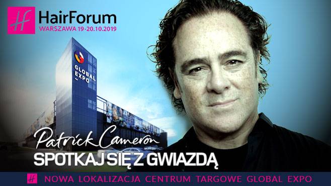 Gwiazda Hair Forum 2019- Patrick Cameron