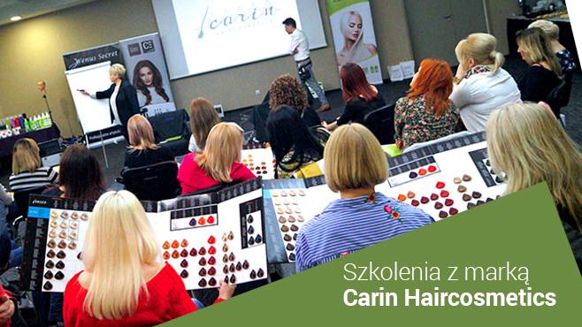 Szkolenia z marką Carin Haircosmetics
