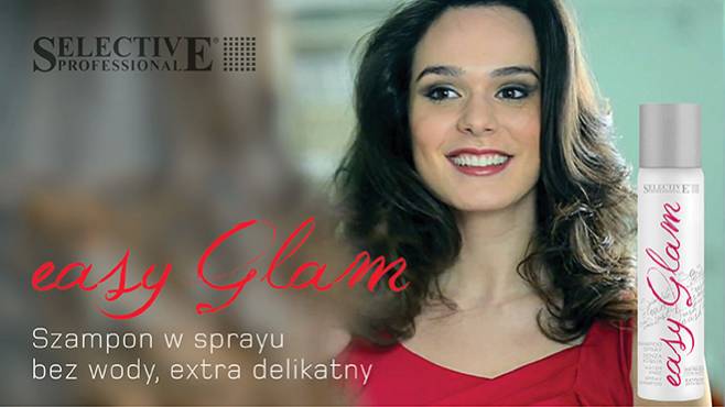 Easy Glam - Szampon w sprayu bez wody, extra delikatny.