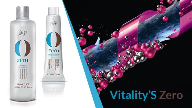 VitalityS Zero - Zero alergii i podrażnień, odbudowa podczas koloryzacji.