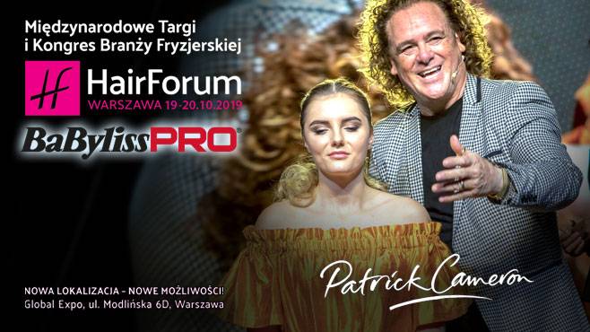 Co pokazał Patrick Cameron na targach Hair Forum