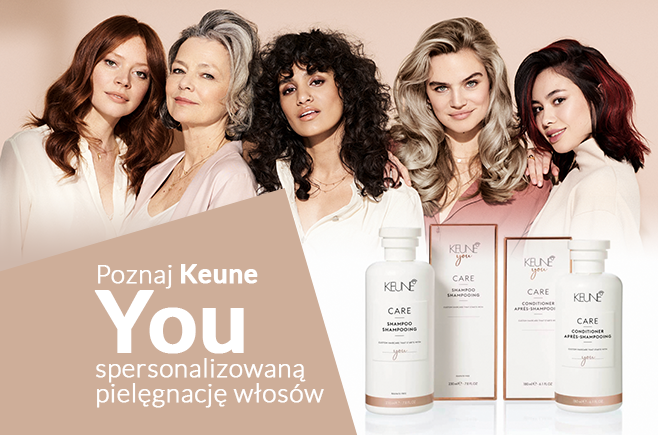 Poznaj Keune You - spersonalizowaną pielęgnację włosów.