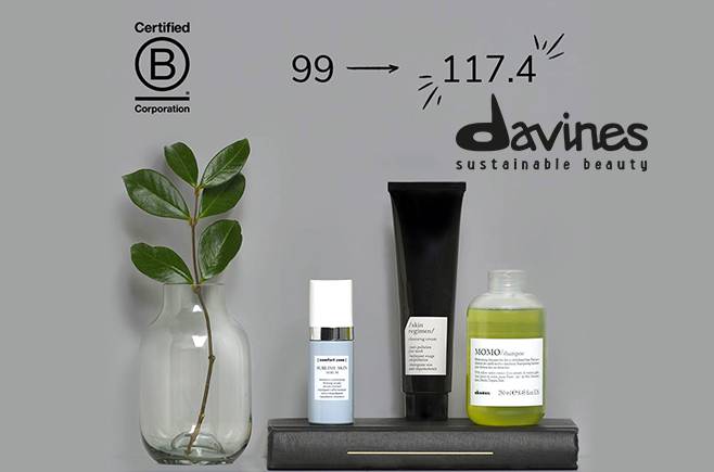 Firma Davines z odnowionym certyfikatem B Corporation