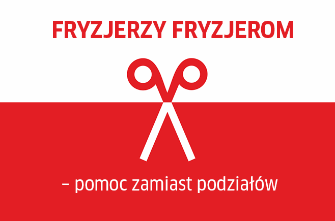 Fryzjerzy fryzjerom - pomoc zamiast podziałów