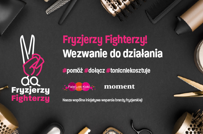 100 000 farb na pomoc branży fryzjerskiej. Fryzjerzy walczą o swoje miejsca pracy.