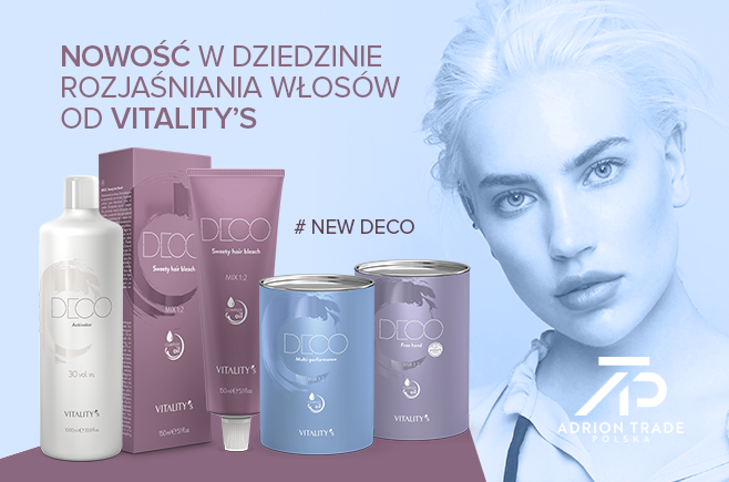 NOWOŚĆ w dziedzinie rozjaśniania włosów od VITALITYS