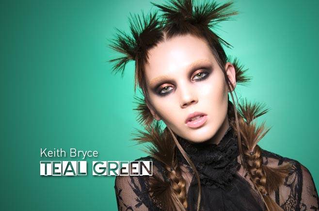 Keith Bryce - TEAL GREEN