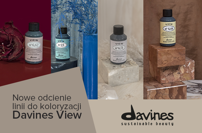 Nowe odcienie linii do koloryzacji Davines View