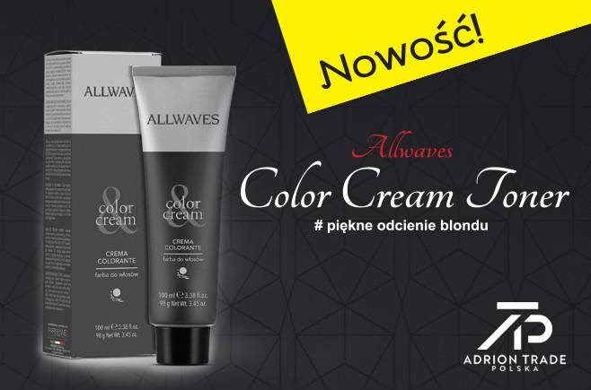 NOWOŚĆ! Allwaves Color Cream Toner