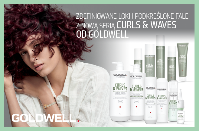 Zdefiniowane loki i podkreślone fale z nową serią Curls & Waves od Goldwell