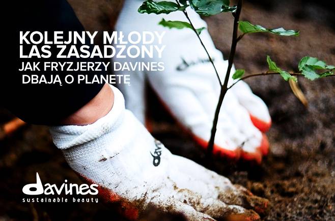 Kolejny młody las zasadzony - jak fryzjerzy Davines dbają o planetę