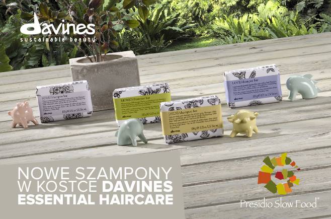 Jeszcze bardziej eko - szampony w kostce Davines Essential Haircare