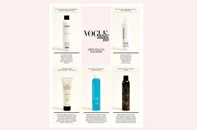 Moroccanoil nominowany w Vogue Polska Beauty Awards 2021