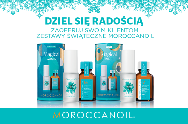 Dziel się radością - zaoferuj swoim klientom zestawy świąteczne Moroccanoil