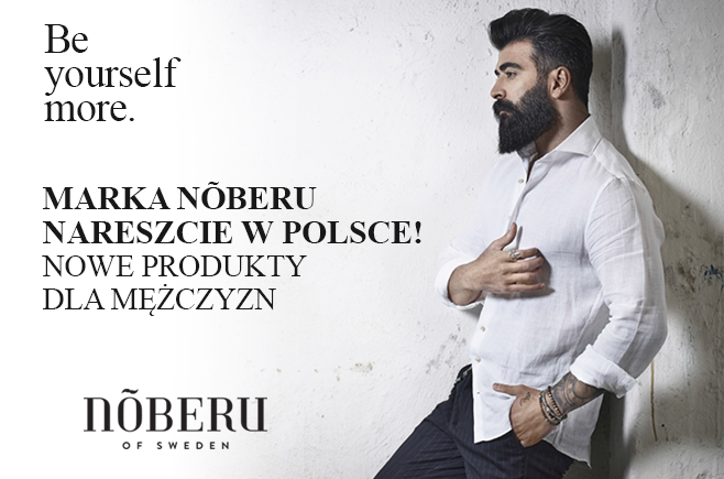 Marka Noberu nareszcie w Polsce! Nowe produkty dla mężczyzn