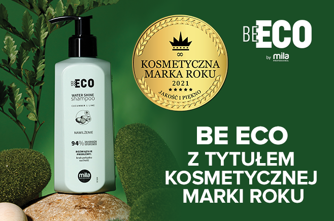 BE ECO z tytułem Kosmetycznej Marki Roku