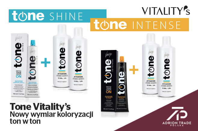 Tone Vitalitys - Nowy wymiar koloryzacji ton w ton