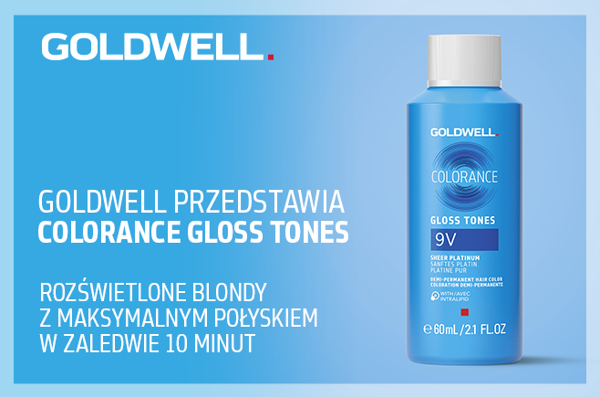 GOLDWELL PRZEDSTAWIA COLORANCE GLOSS TONES