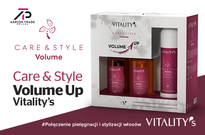 Care & Style Volume Up Vitalitys - połączenie pielęgnacji i stylizacji włosów