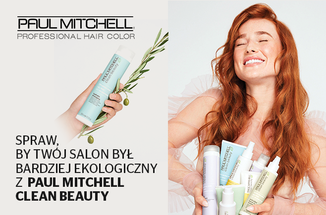 Spraw, by Twój salon był bardziej ekologiczny z Paul Mitchell Clean Beauty